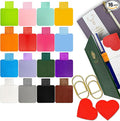 Pen Loop Holder for Notebook 16 Colors Self-Adhesive Stick On Pen Holder by RICESTKCN