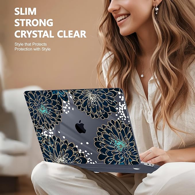 Case for MacBook Pro 13 inch with/Without Touch Bar, Hard Shell + Keyboard - Image 9