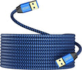 USB to USB Cable 20FT, Durable Braidedfor USB 3.0 Male to Male Type A to Type A by LDKCOK