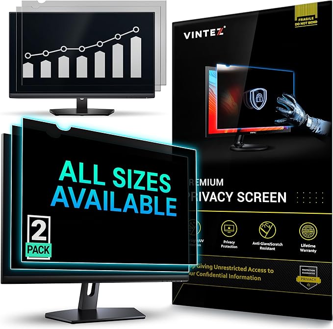 VINTEZ 21.5 Inch 16:9 Privacy Screen by VINTEZ