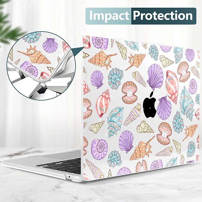 TWOLSKOO Compatible with M4 MacBook Air 15 inch Case 2025-2023 Released Model - Image 7