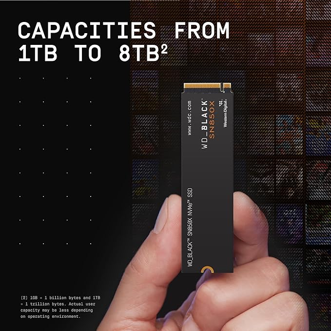 WD_BLACK 4TB SN850X NVMe Internal Gaming SSD Solid State Drive - Image 4
