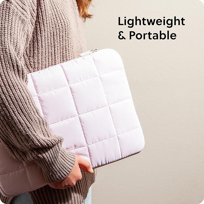 U Brands Nylon Puffer Zipping Large Laptop Sleeve, 9.75" x 13", Computer - Image 5