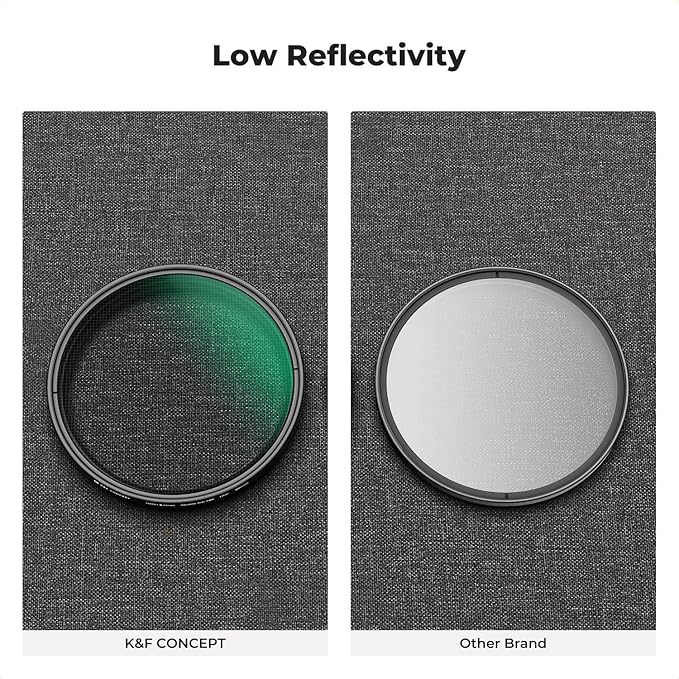 K&F CONCEPT 77mm Star Filters Kit 4 Points 6 Points 8 Points Cross Screen - Image 7