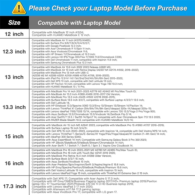 MOSISO Laptop Case 13 inch, 13 inch Laptop Sleeve Compatible - Image 5
