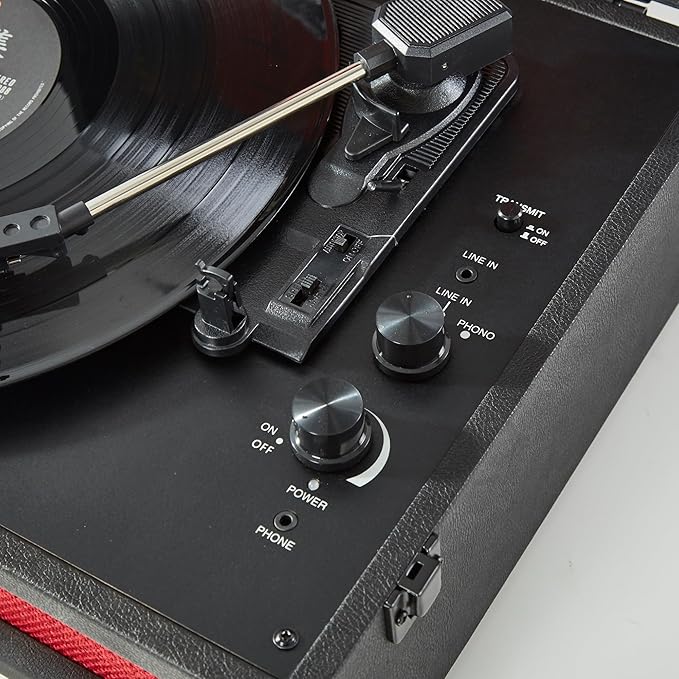 Arkrocket x Elvis Bluetooth Protable Record Player 3-Speed Bluetooth Input and - Image 7