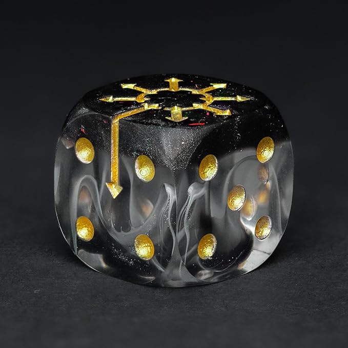 D6 Dice Set – 10× Six-Sided Resin Dice - Image 2