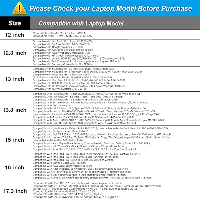 MOSISO Laptop Case 16 inch, 15-15.6 inch Laptop Sleeve Compatible - Image 5