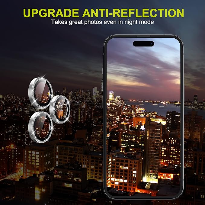 WSKEN for iPhone 14 Pro/iPhone 14 Pro Max Camera Lens Protector, HD Tempered - Image 6