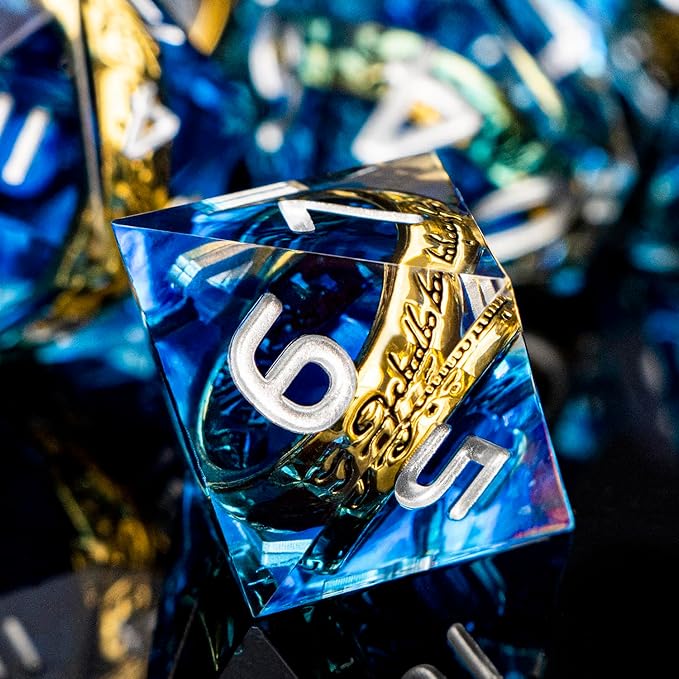 Magic Golden Ring DND Dice Set - Image 5