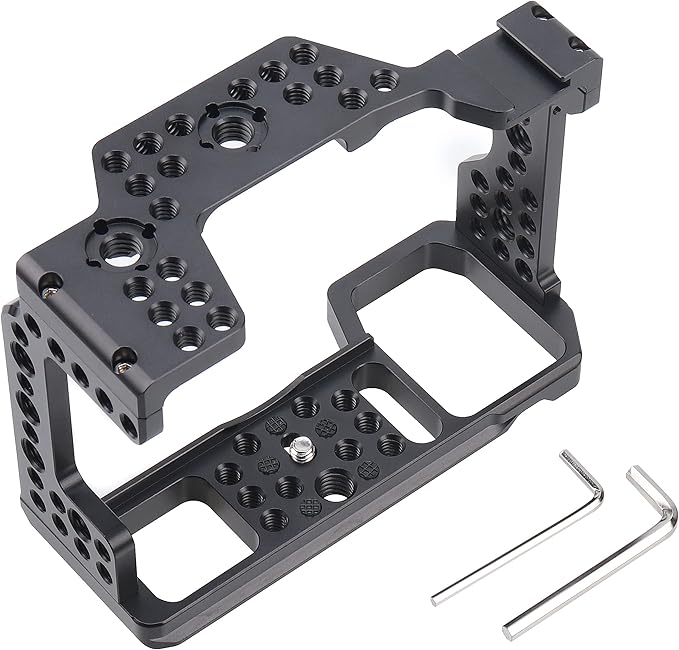 Hersmay A7III Cage with Top Handle, A9 Camera Cage - Image 5