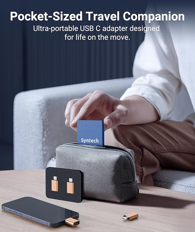 Syntech USB C to USB Adapter USB C Male to USB3 Female Adapter Compatible - Image 8