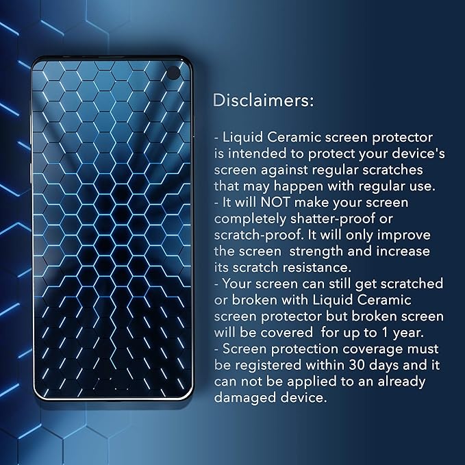 Glass Screen Protector With $200 Coverage | Wipe On Shatter and Scratch - Image 6