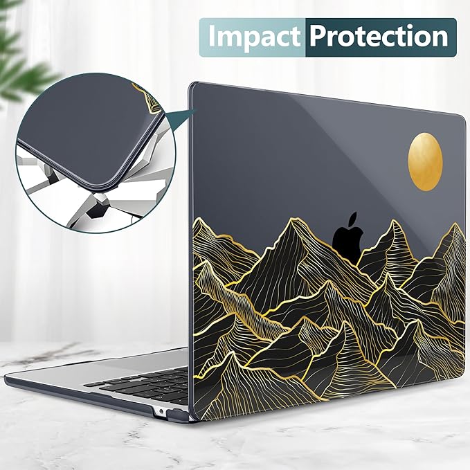 TWOLSKOO Compatible with M4 MacBook Air 15 inch Case 2025-2023 Released Model - Image 6