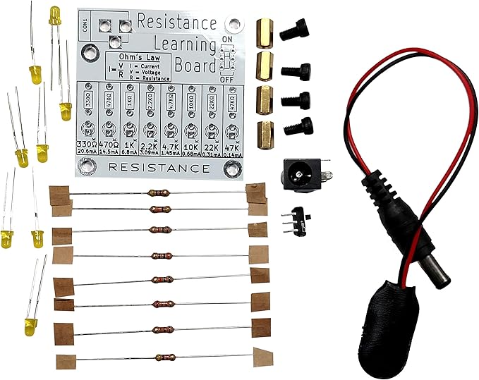 Full Set of 4 Electronics Learning Boards | Practice Soldering & Learn - Image 8