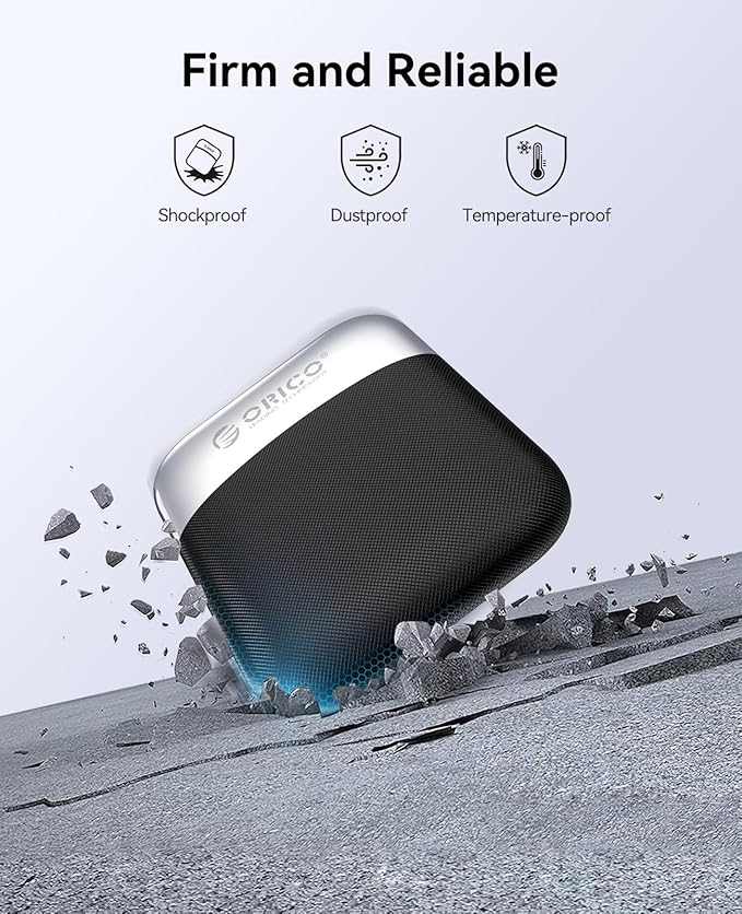 ORICO 1TB External SSD with 2 in 1 USB C & A Cable, Plug and Play Portable - Image 8