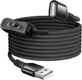 Itramax USB On Off Switch Cable, USB Extension Cable Support Data and Power 6.6 by Itramax