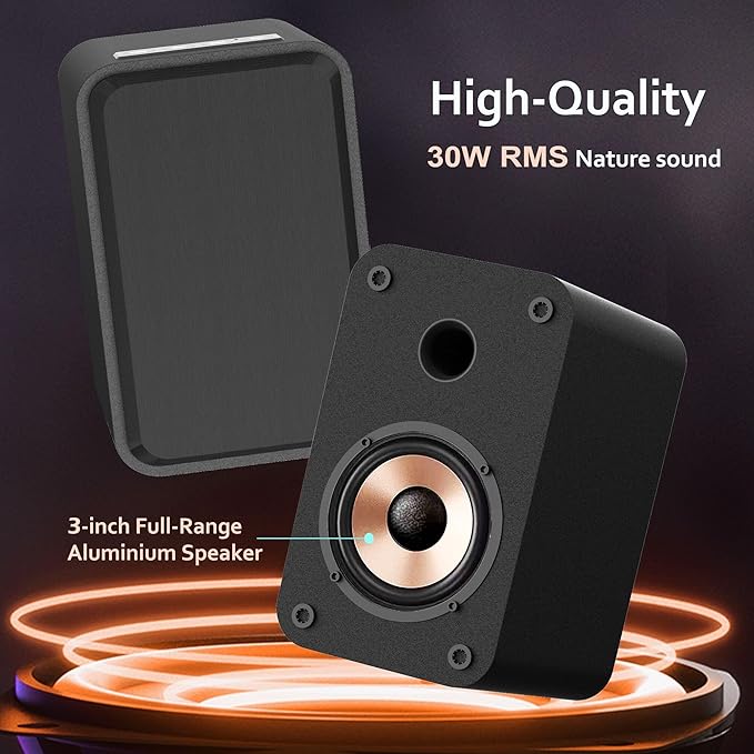 LONPOO Blueooth Computer Speakers - Image 4