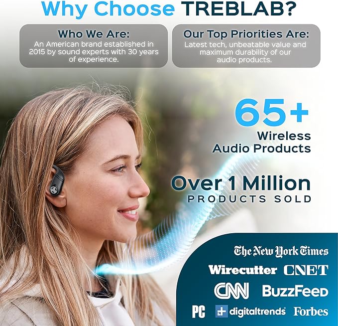 TREBLAB X4 Wireless Earbuds - Image 9