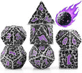 PJOY Metal Dice Set D&D for Dungeons and Dragons Dice by PJOYDice