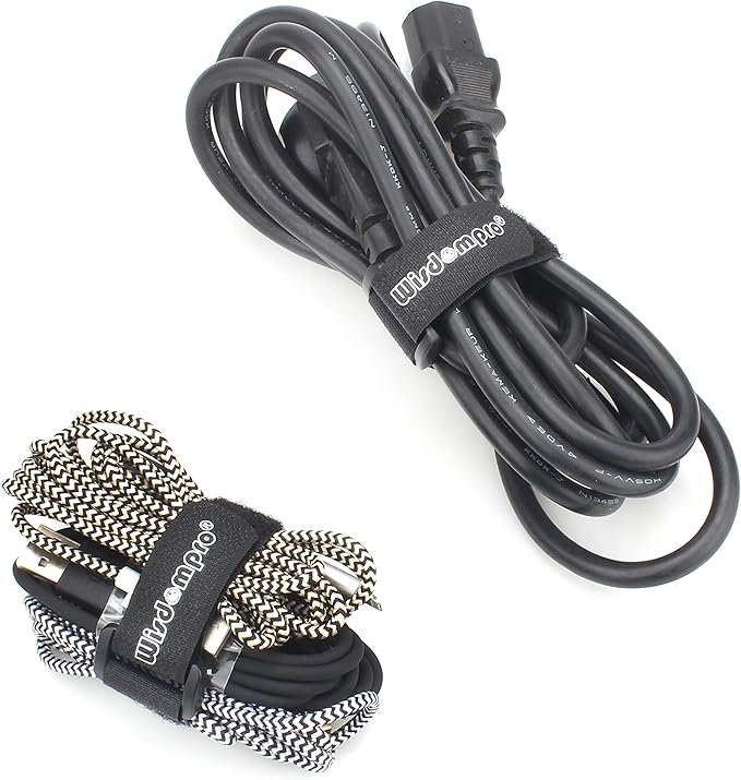 12 Pack 1 x 12 Inches Hook and Loop Reusable Fastening Cable Tie Down Straps by - Image 5