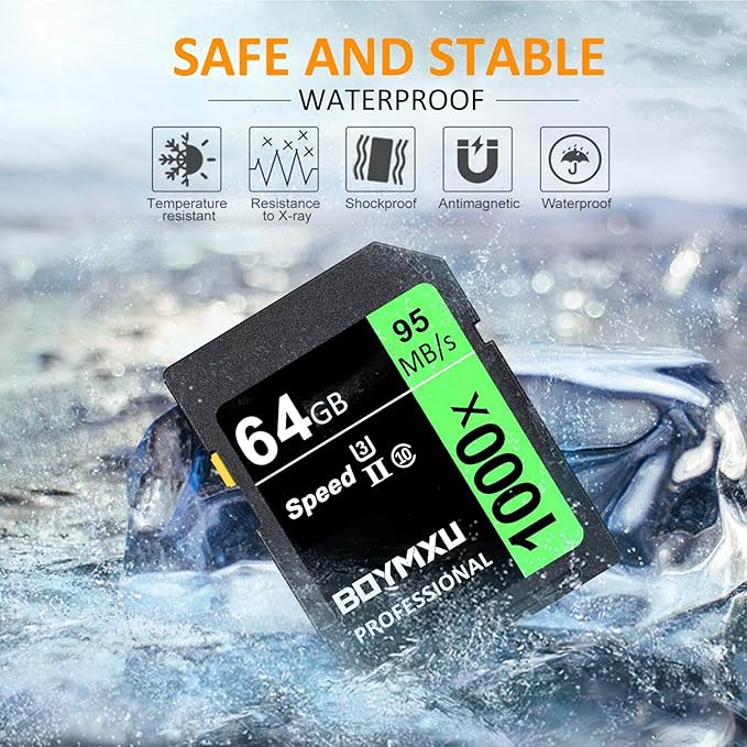 Professional 1000x UHS-I U3 64GB Memory Card - Image 5