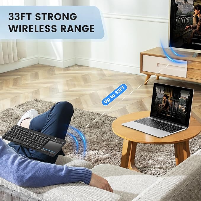 Multi-Device Wireless Bluetooth Keyboard - Image 2