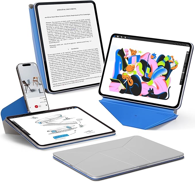 MOFT Dynamic Folio Case for iPad Pro 11 Inch 2024 5th Gen, Silm Magnetic Stand by MOFT