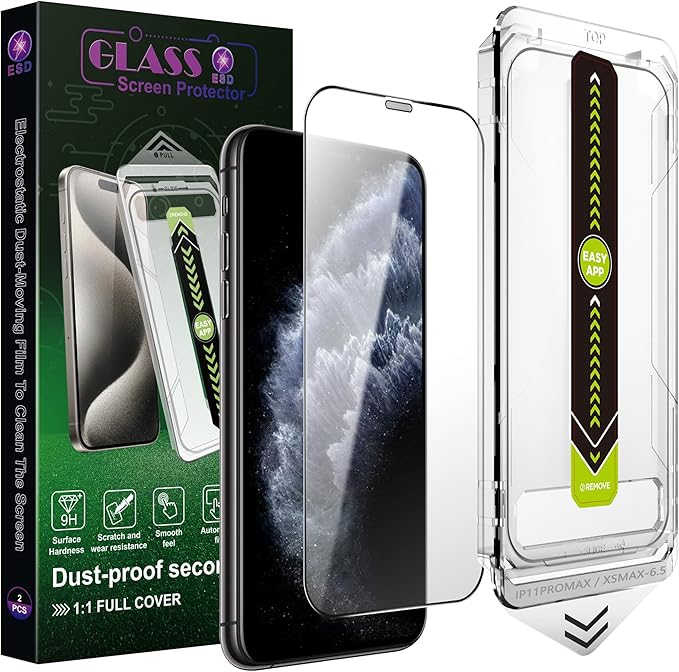 9H Tempered Glass, Full Coverage, Anti-Fingerprint, Auto Dust Removal, by SYSHANGYAN