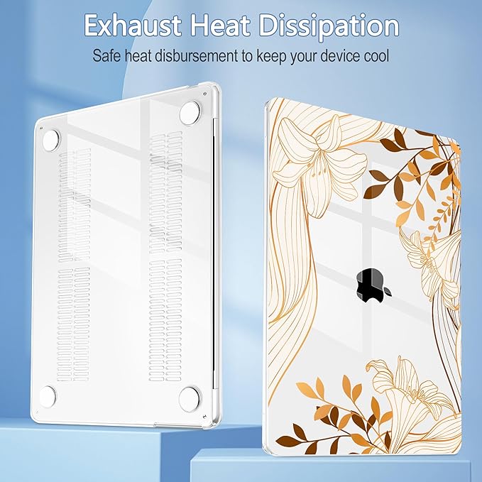 Mektron Compatible with M4 MacBook Air 15 inch Case 2025 A3241 2024 2023 M3 - Image 8