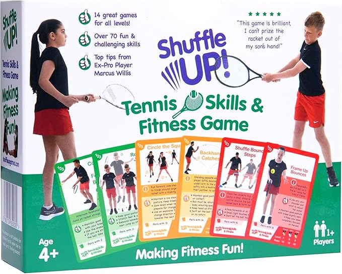 Shuffle Up Tennis Card Games by ShuffleUpGames