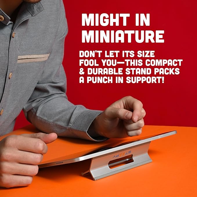 Steepy Portable Laptop Stand for Desk – Adjustable Height, & Portable Laptop - Image 7