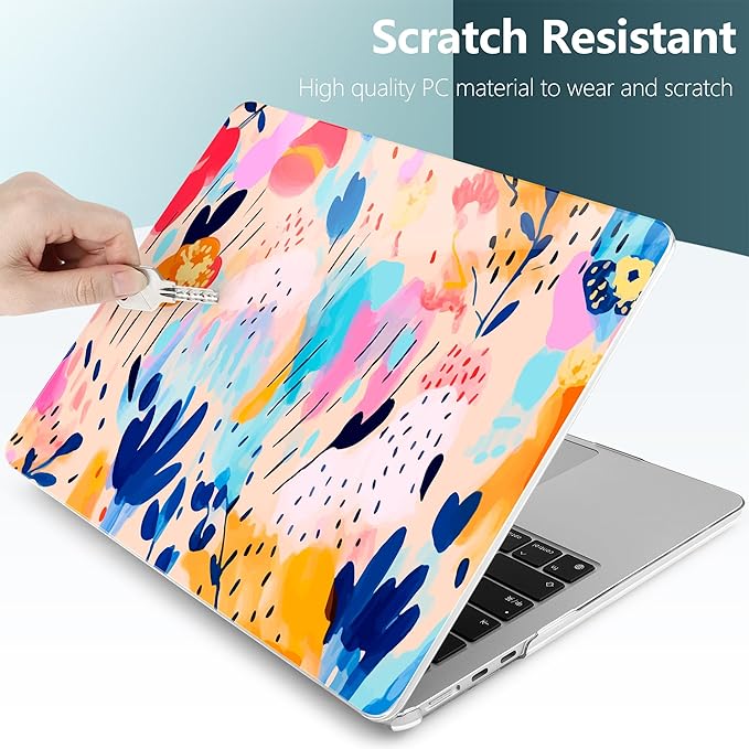 TWOLSKOO Compatible with M4 MacBook Air 15 inch Case 2025-2023 Released Model - Image 4