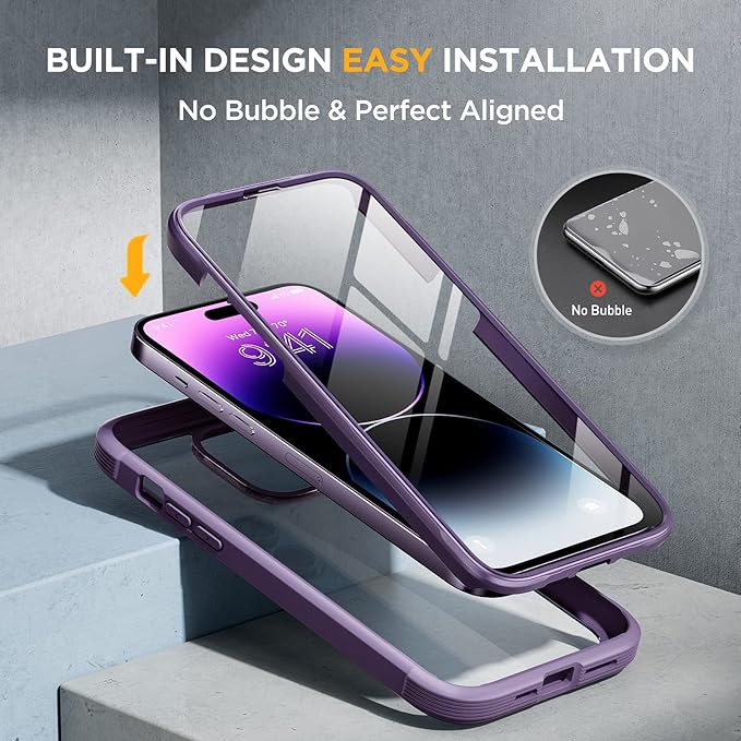 Miracase Glass Series Designed for iPhone 14 Pro Max Case 6.7 Inch, Upgrade - Image 5
