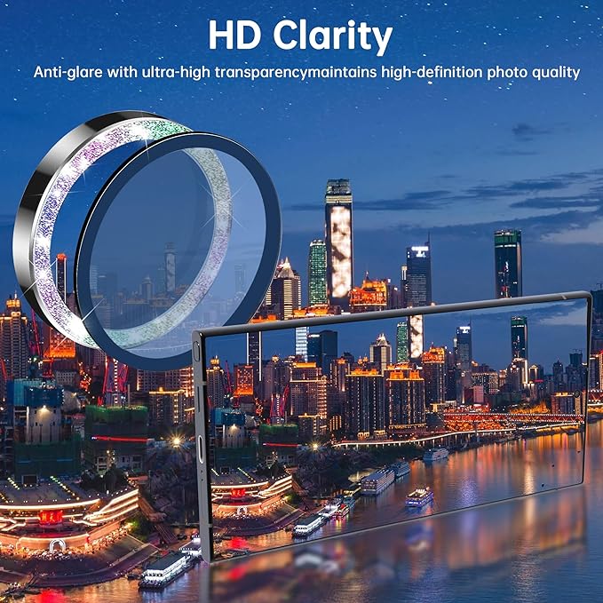 For Samsung Galaxy S23 Ultra Camera Lens Protector, Individual Lens Protector - Image 3