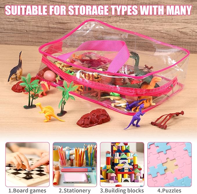 6 PCS Waterproof Toy Storage Bags - Image 4