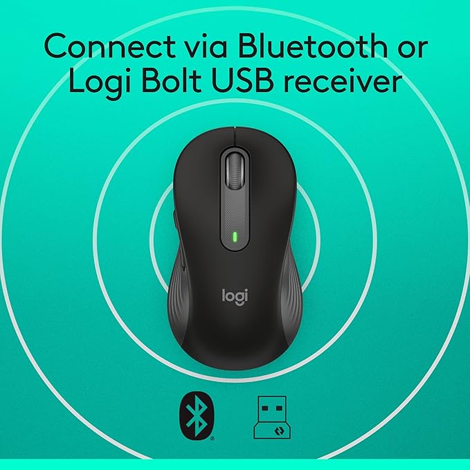 Logitech Wireless Mouse Signature M650 L Full Size - Image 6