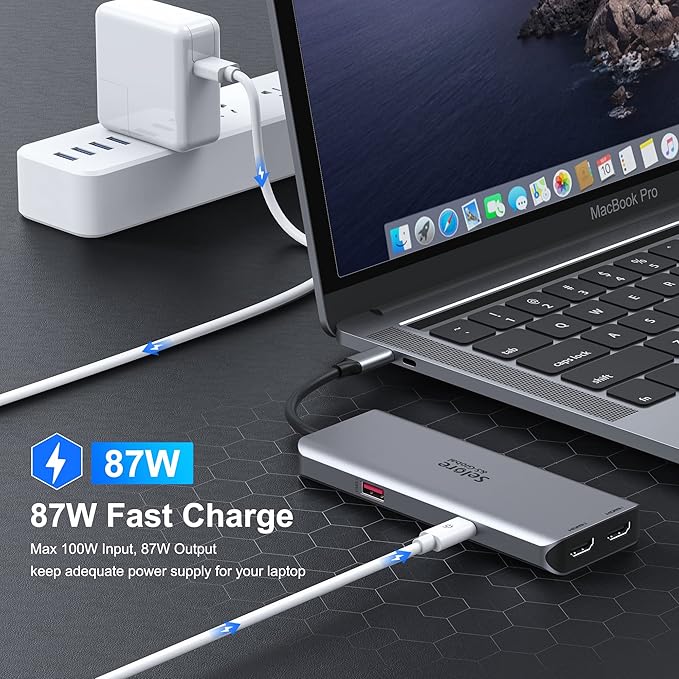 Docking Station for MacBook Pro/MacBook Air M1 2020 2019 2018 13" 15" 16" - Image 6