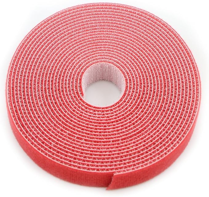 Reusable Fastening Tape Cable Ties 3/4 Inch Double Side Hook Roll by SAISN