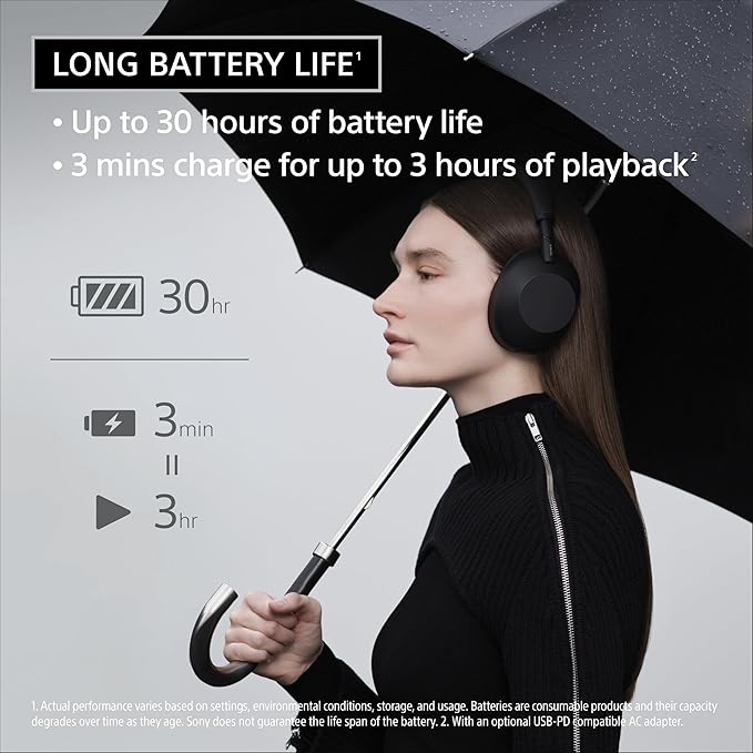 Sony WH-1000XM6 The Best Wireless Noise Canceling Headphones, HD NC Processor - Image 8