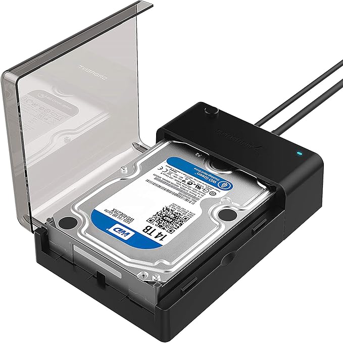 SABRENT USB 3.0 to SATA External Hard Drive Lay-Flat Docking Station by SABRENT