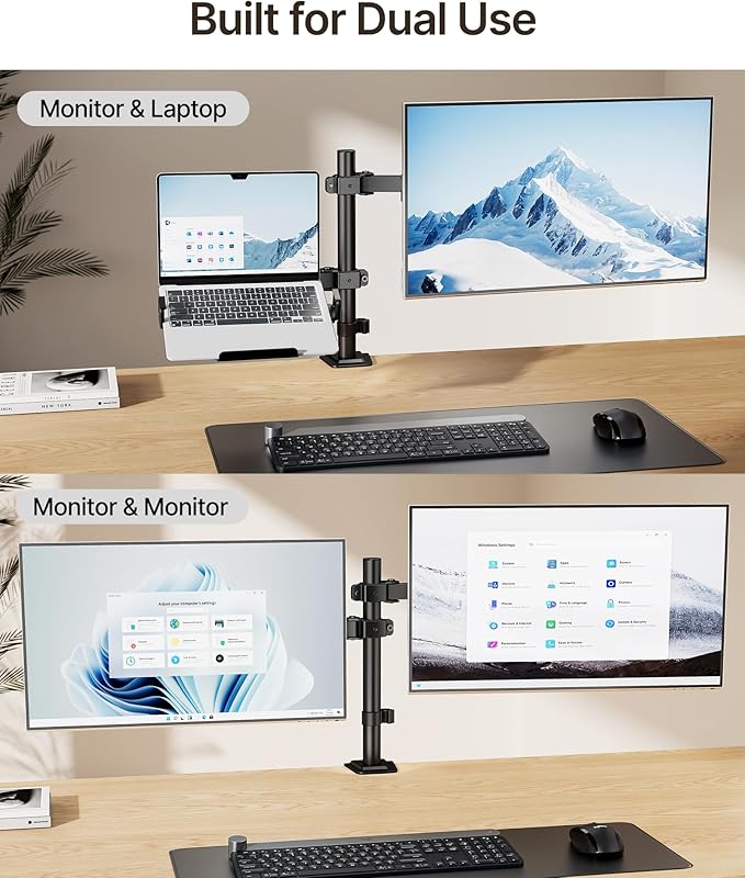 monTEK Monitor Mount and Laptop Stand - Image 3