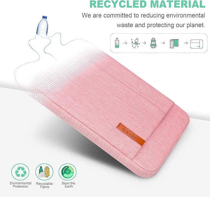 Lacdo Laptop Sleeve Case for 15 inch New MacBook Air M4 A3241 2025, M3 A3114 - Image 2