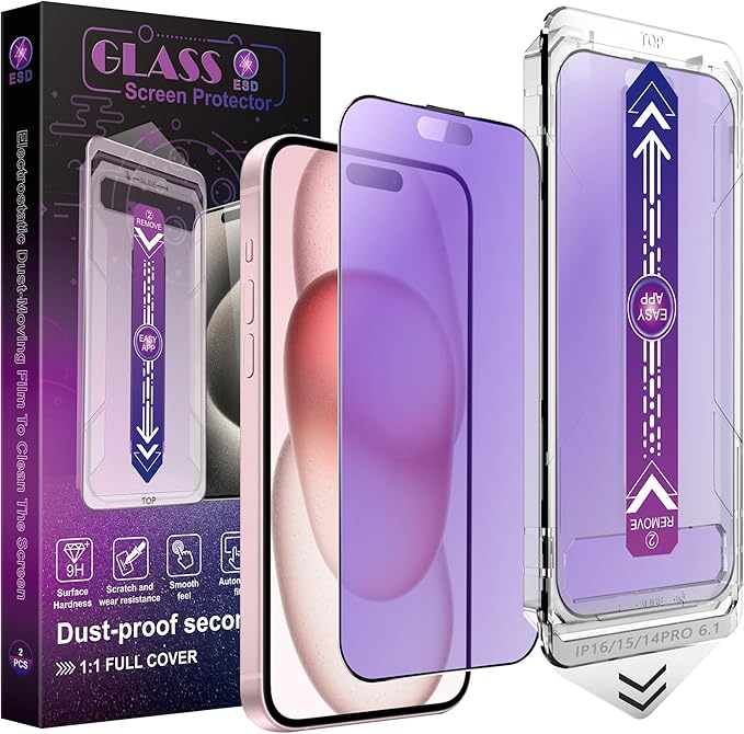 2 Pack Anti Blue Light Matte Screen Protector by Unknown