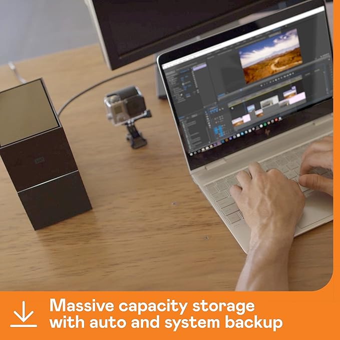 Western Digital 20TB My Book Duo Desktop RAID External Hard Drive HDD, USB 3.1 - Image 3