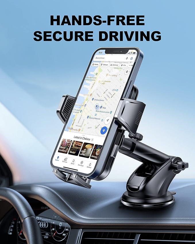 2025 Upgrade Car Phone Holder Mount, Universal Window Cell Phone Car Mount - Image 8