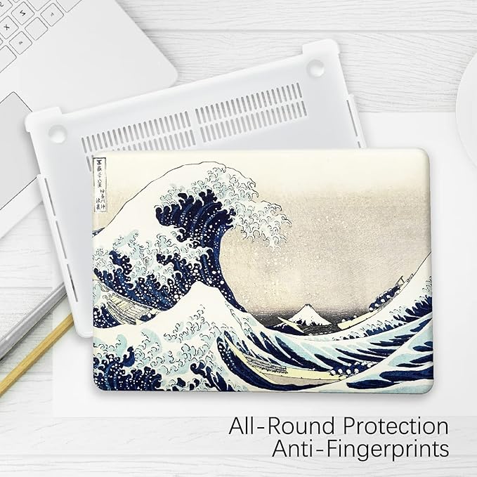 Berkin Arts Compatible with MacBook Air 13 inch Cover, 2022-2018 Release A1932 - Image 6