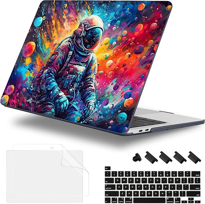 Case for MacBook Pro 13 inch with/Without Touch Bar, Hard Shell + Keyboard by WelcomeViseNewitems