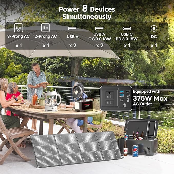 MARBERO 237Wh Solar Generator - Image 4