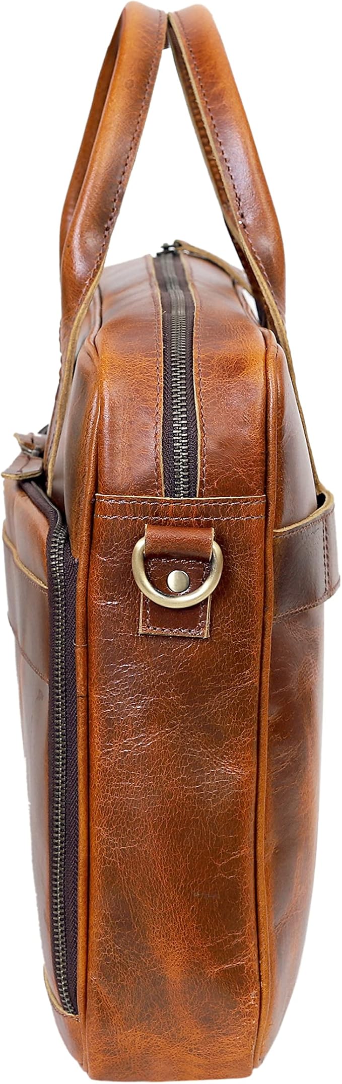 VC VINTAGE COUTURE Leather briefcase bag - Image 4